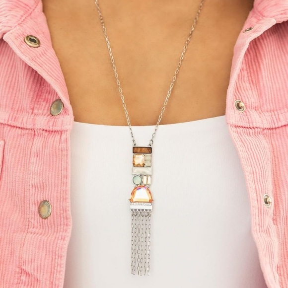 MS. DIY - MULTI necklace/earring NWT - Picture 1 of 3